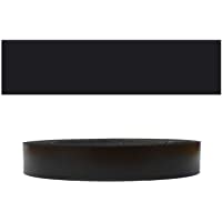 Mprofi MT® (10m rollo) Cantoneras laminadas melamina para rebordes con Greve Negro Liso Mate 22 mm